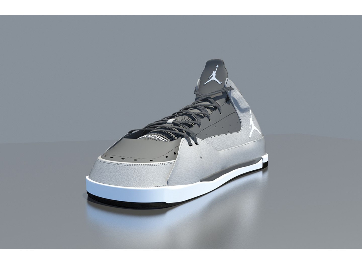 Stylized Jordan Shoe 3d Model