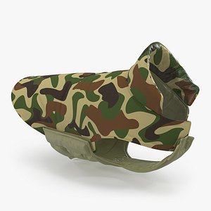 Dog Coat Camouflage