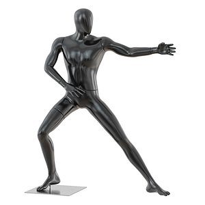 Faceless mannequin martial arts 39