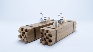 coffee table 3D model