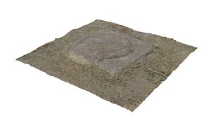Korean Traditional Cornerstone 3D model