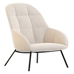 3D Mango Lounge Chair model