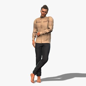 3D High Quality Realistic 3D Man Model