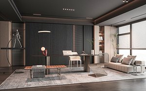 3D modern office model