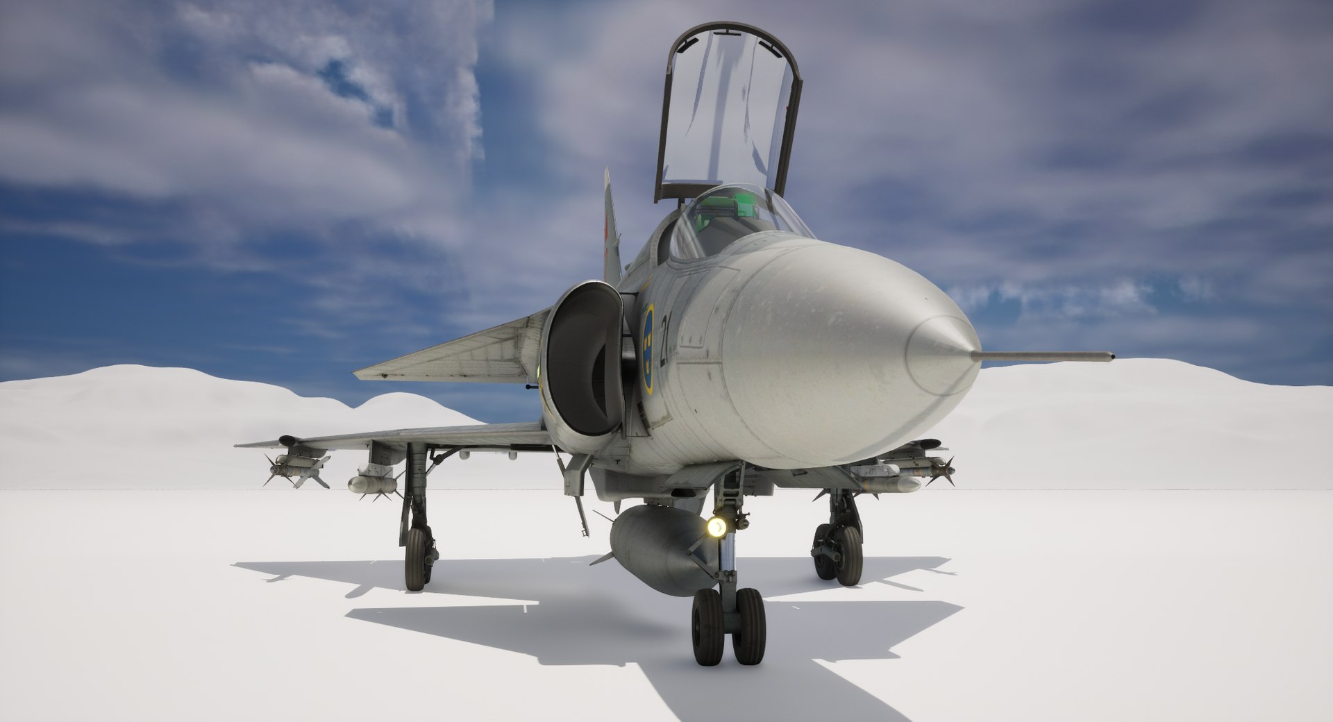 3D model Rigged Saab 37 Viggen Fighter https://p.turbosquid.com/ts-thumb/kd/Wl8AcJ/2D/highresscreenshot00012/png/1756552809/1920x1080/fit_q87/f4ac0e6cd588435ea1a5f2a94080ae979e7ee324/highresscreenshot00012.jpg