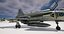 조작된 Saab 37 Viggen 전투기