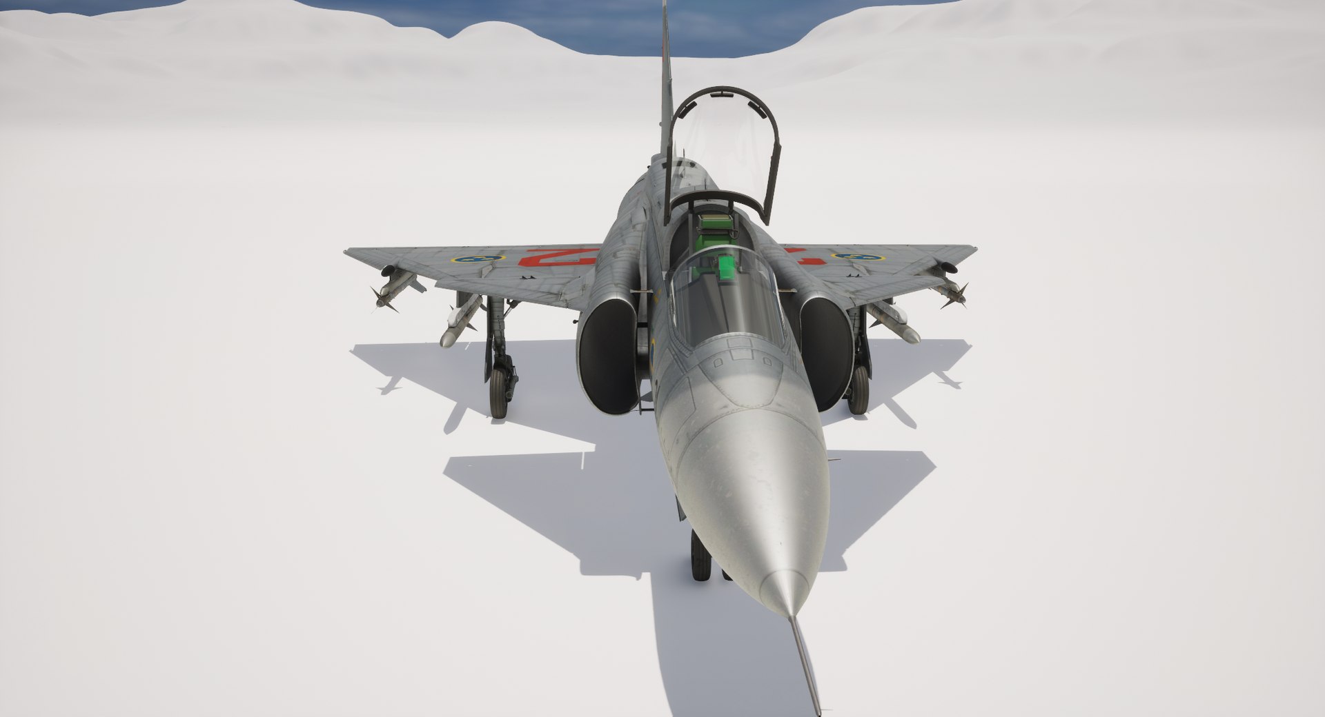 3D model Rigged Saab 37 Viggen Fighter https://p.turbosquid.com/ts-thumb/kd/Wl8AcJ/Xq/highresscreenshot00013/png/1756552819/1920x1080/fit_q87/210cf35ad797e32bb5c99954e3f0eab3ba88c6bd/highresscreenshot00013.jpg