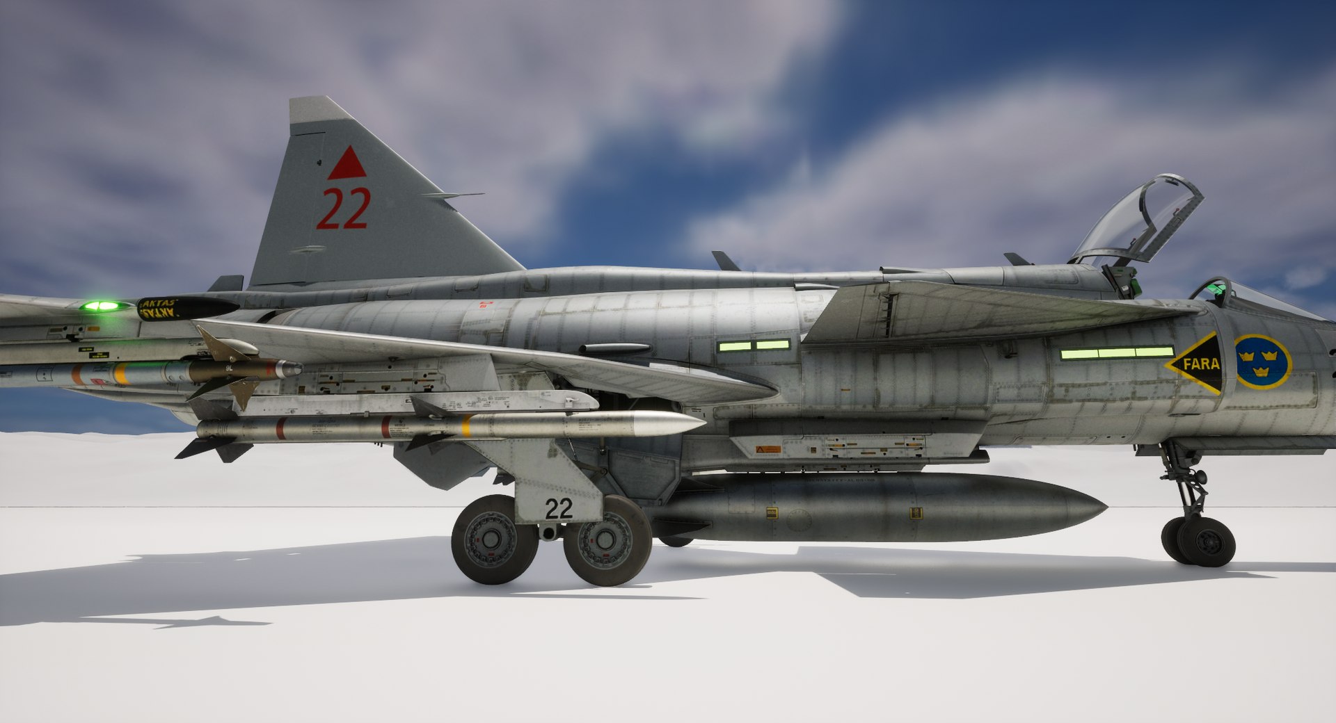 3D model Rigged Saab 37 Viggen Fighter https://p.turbosquid.com/ts-thumb/kd/Wl8AcJ/bR/highresscreenshot00009/png/1756552806/1920x1080/fit_q87/4d0dc0dc6aa82e43c3baf179000345648632ccc0/highresscreenshot00009.jpg
