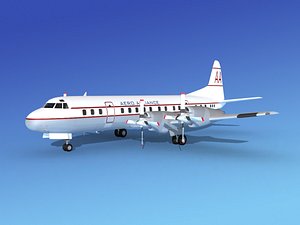 propellers electra lockheed obj