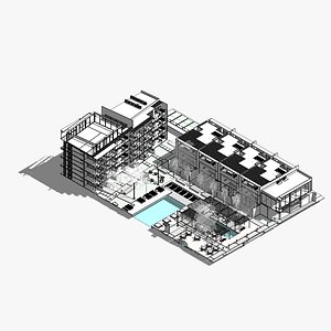 Revit BIM hotel Tulum