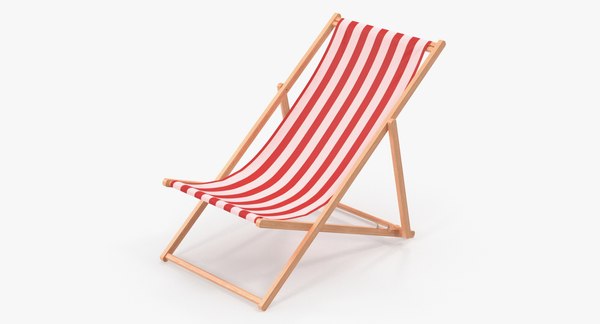 modelo 3d Silla plegable de playa cl sica TurboSquid 1303234