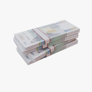 3D 10000 Lao Kip LAK