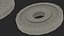 Rubber Coated Olympic Weight Plates Set