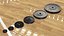 Rubber Coated Olympic Weight Plates Set