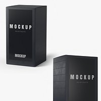 Mockup Eau De Toilette Perfume Box 100ml