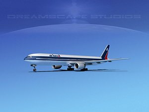 boeing 777-300 3d model