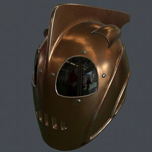 rocketeer helmet 3D