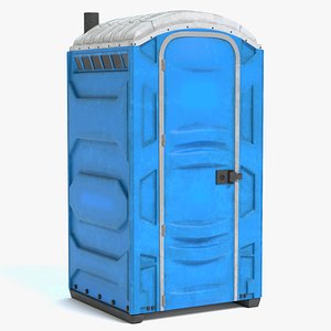 3D portable restroom