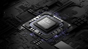 Circuit board chip model computer