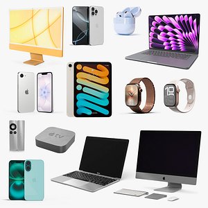 Apple Electronics Collection 9 3D model