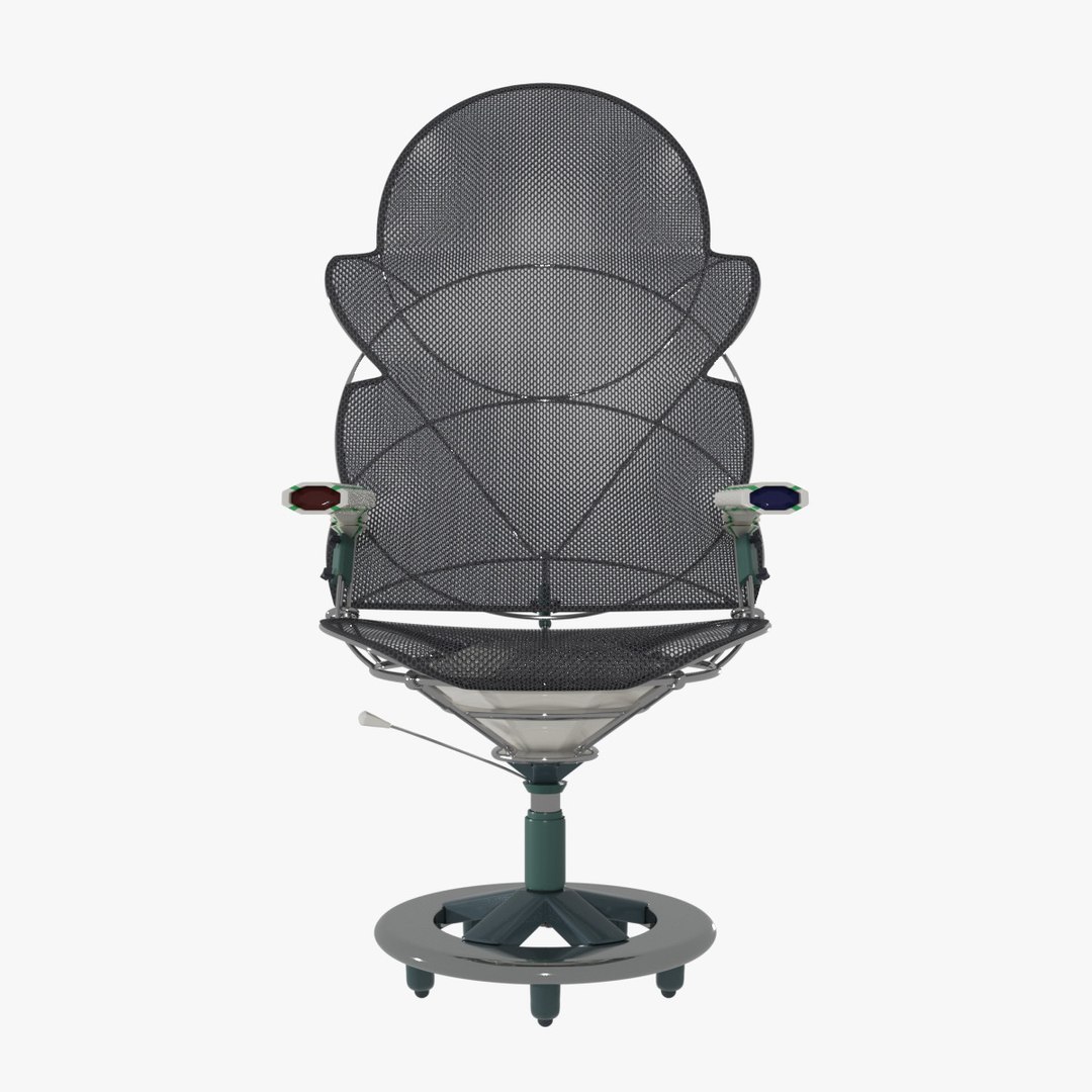 Mesh office chair model - TurboSquid 1581805