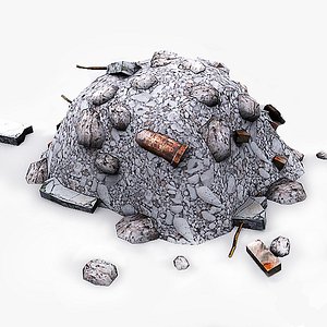 3d model garbage