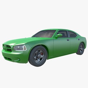 dodge charger 3D model