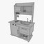 3d model toy kitchen