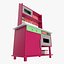 3d model toy kitchen