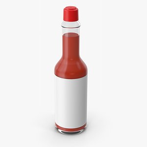 Hot Sauce Bottle
