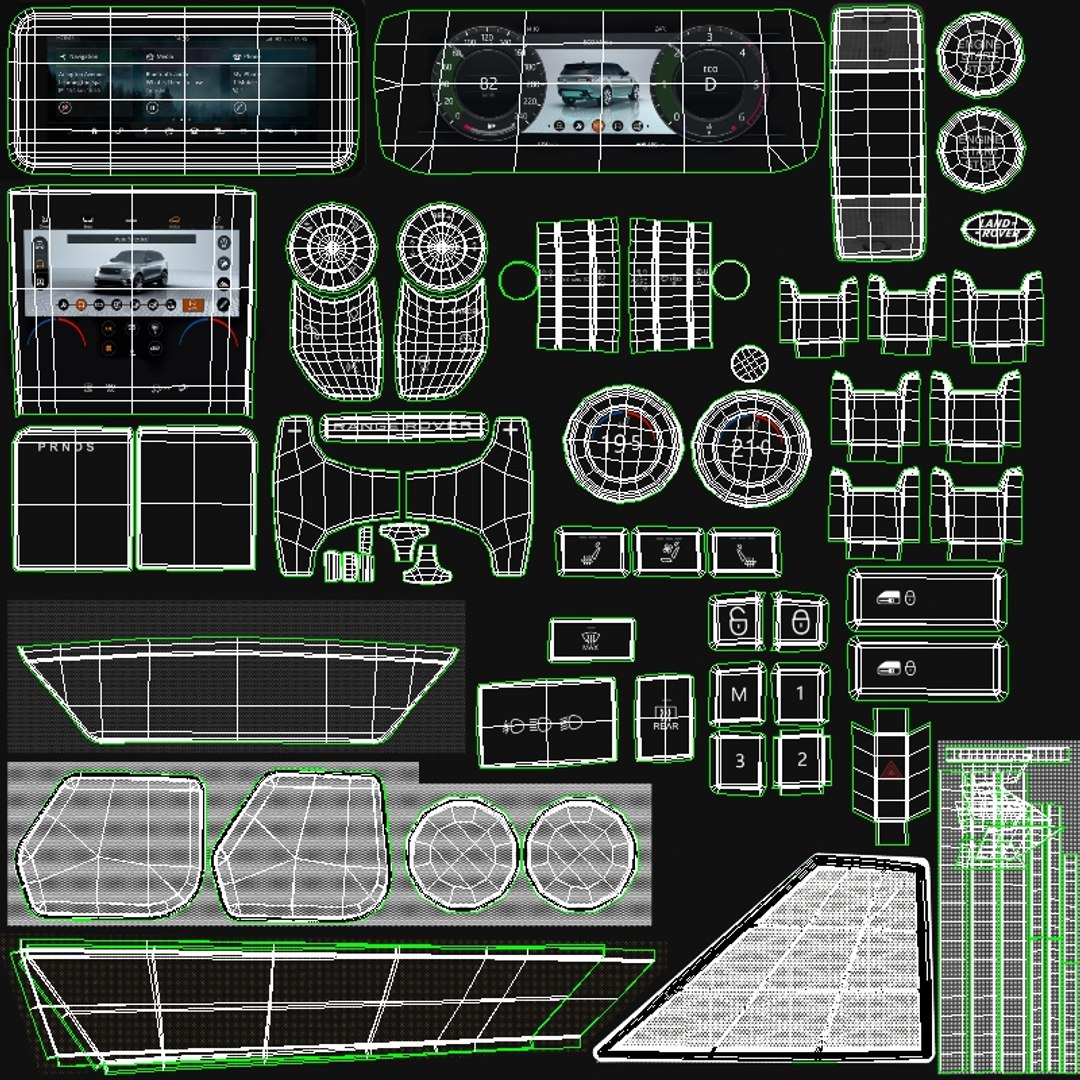 3D 2018 Land Rover Range Model - TurboSquid 1220418