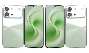 3D model Vivo S60 Vitality Edition Early Summer Green