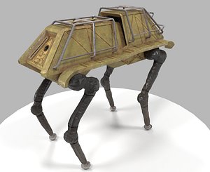 robotic dog 3D