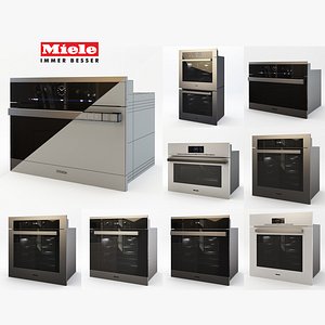 3d model miele oven