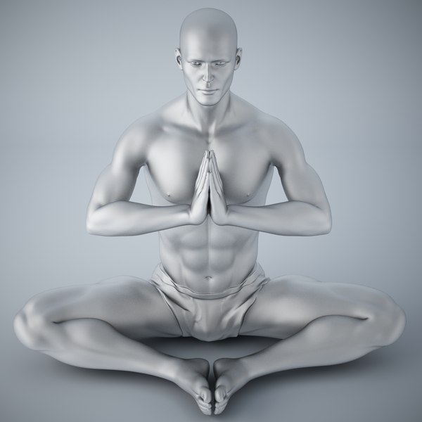 Homem de ioga 011 Modelo 3D - TurboSquid 1392610