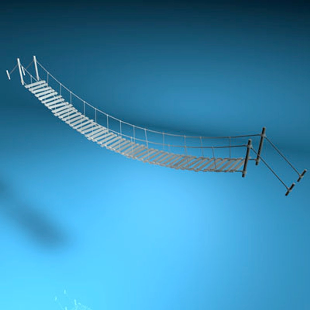 Rope Bridge C4d