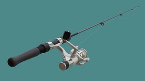 fish rod 3D