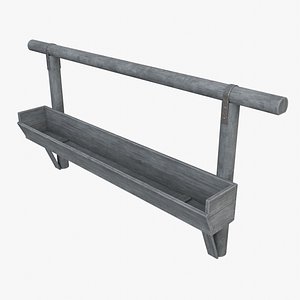 Old Hitching Post 3D