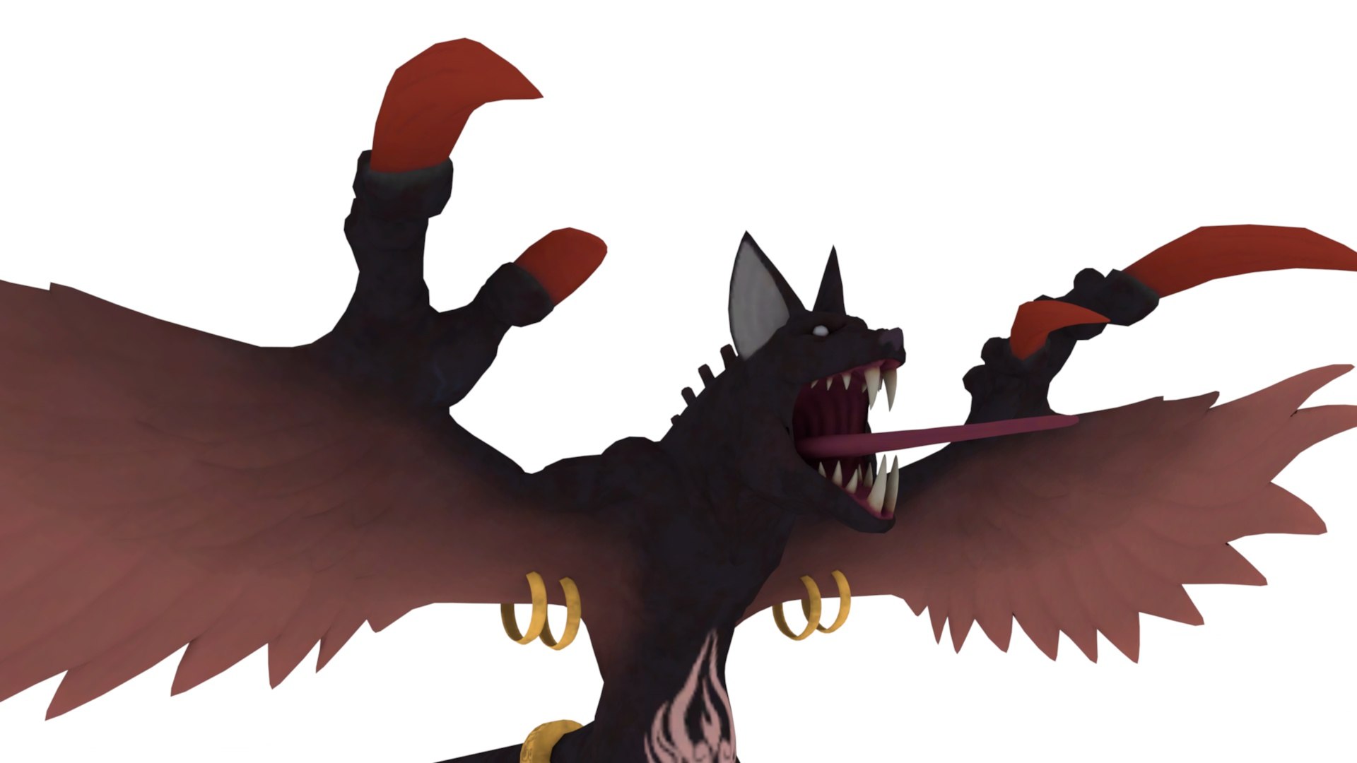 Bat Rigged And Animated 3D Model - TurboSquid 2336785
