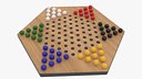 Chinese Checkers with Colored Balls
