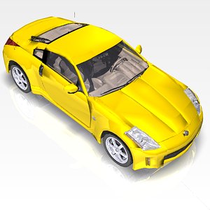 car nissan 350z sports 3ds