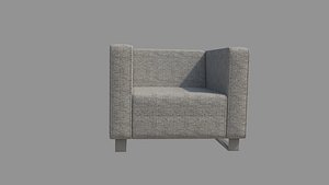 Sofa Single 3D model