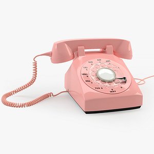 vintage phone 3D model