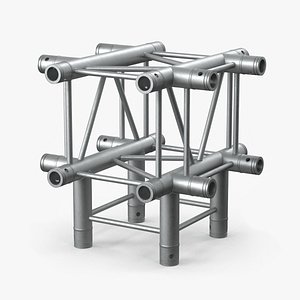 Square Truss Modular Cross 3D model