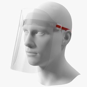 Apple Face Shield 3D model