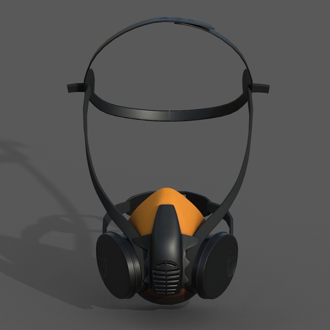 3D gas mask model - TurboSquid 1570172