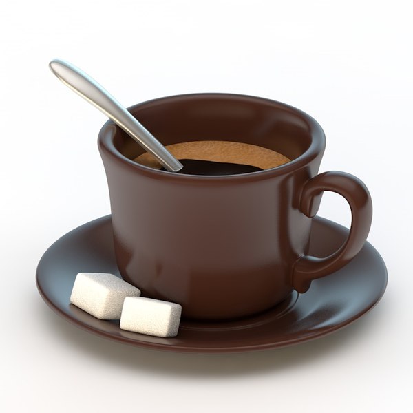 3d coffee cup