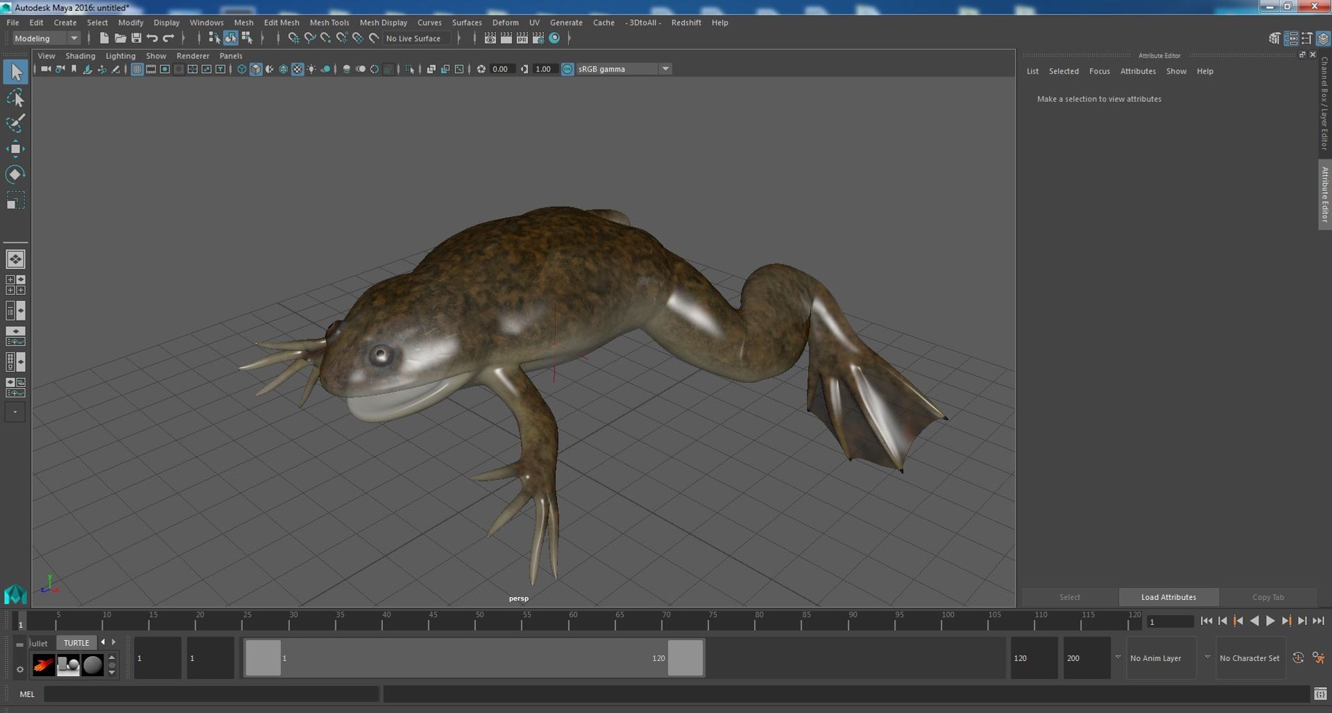 3D African Claw-toe Frog Standard Pose model https://p.turbosquid.com/ts-thumb/ke/zo6Ni7/z9/africanclawtoefrogstandardposemb3dmodel027/jpg/1695210221/1920x1080/fit_q87/38ad58179a13a26bdc169ed57d9dd4918cd2deac/africanclawtoefrogstandardposemb3dmodel027.jpg