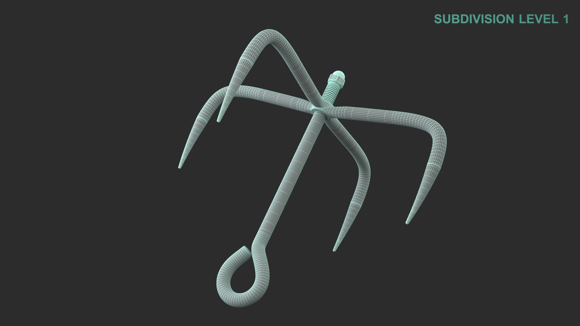 3D Grappling Hook Model - TurboSquid 2036969