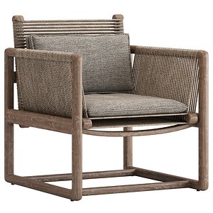 Gommaire Easy Chair Carlo 3D model
